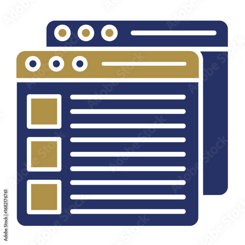 Website  Icon Set Multiple Style Collection