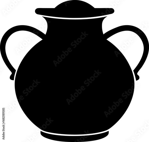 Earthenware Pot or Terracotta Jar Icon