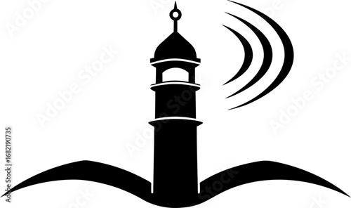 Islamic Call to Prayer Minaret Icon
