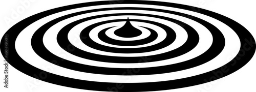 Concentric Water Ripple Effect Icon