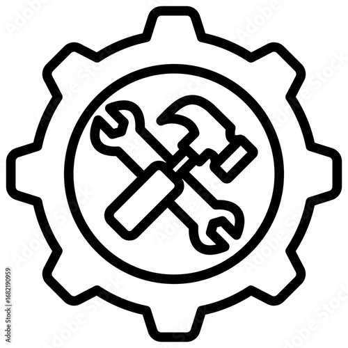 Maintenance Management Icon