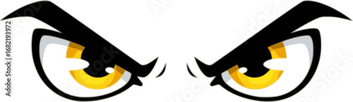Angry Cartoon Eyes
