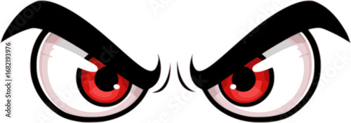 Angry Cartoon Eyes
