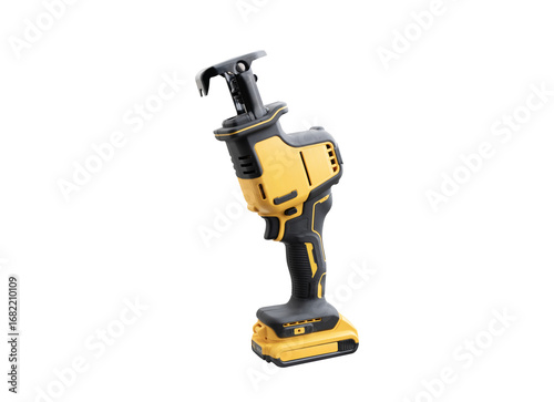 Cordless Reciprocating Saw, Electric Saw with Battery designed to cut through timber, PVC piping and metal conduit.