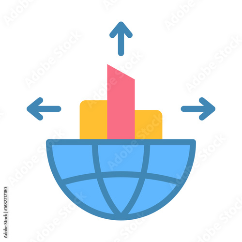 Urban Sprawl Icon
