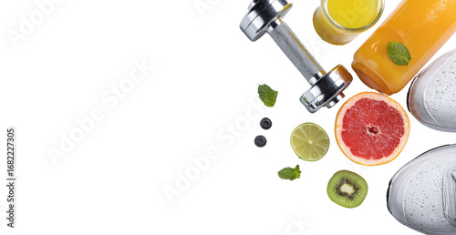 Fitness food and drink, sports