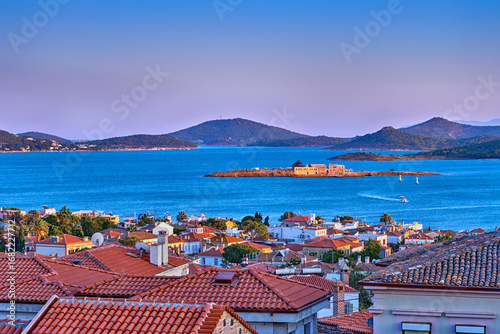 Fototapeta Naklejka Na Ścianę i Meble -  View of Cunda Island