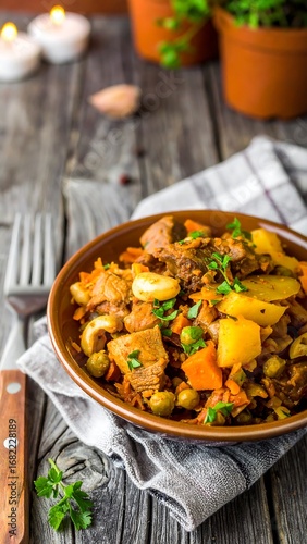 Wallpaper Mural Hearty stew with vegetables (1) Torontodigital.ca