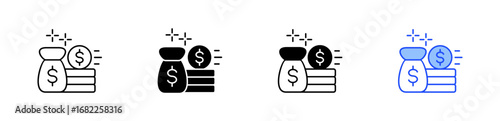 Bonus Icon Collection Featuring Multiple Styles