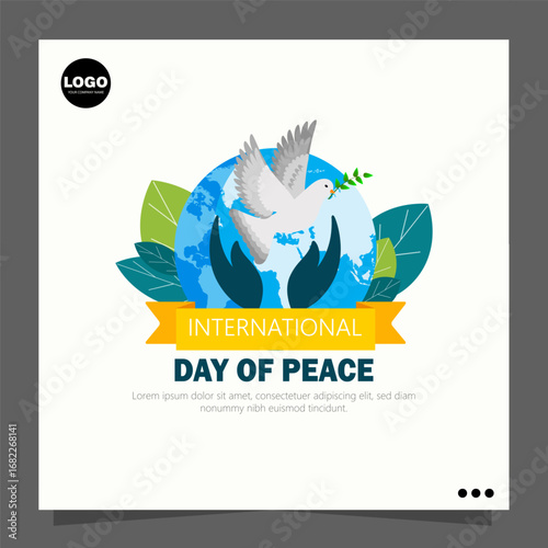 International Day of Peace, observed on September 21st, promotes global peace.