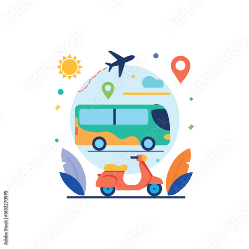 Travel Journey with Multiple Transport