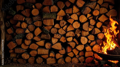 Fueling the Hearth with Seasoned Firewood
