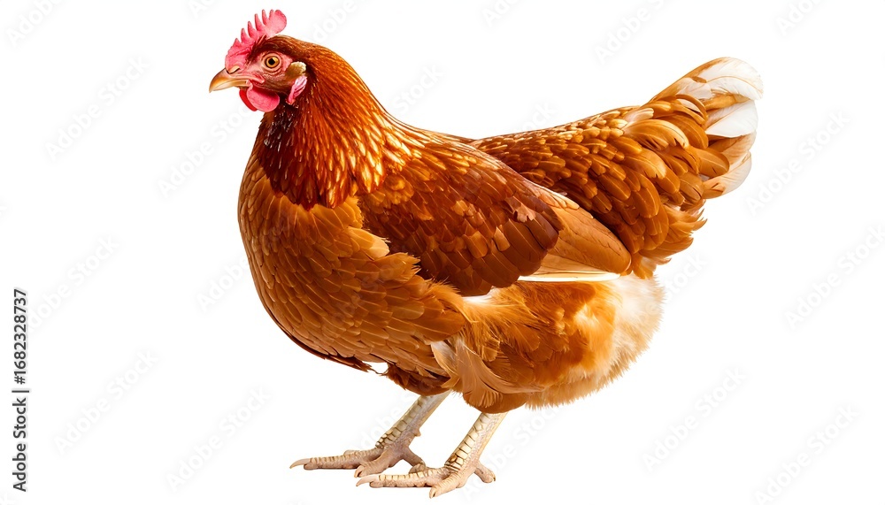 Fototapeta premium Chicken Studio Portrait