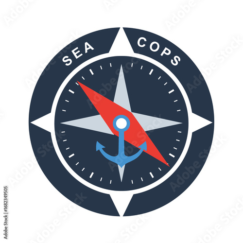vector compass icon
