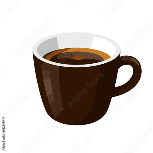 coffee cup isolated on white