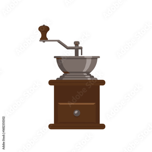 coffee grinder with coffee beans
