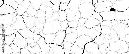 Vector earth cracks texture marble surfaces design.