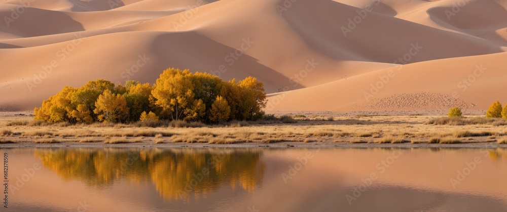 Obraz premium sunset in the desert