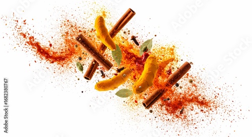 Vibrant Spice Blend Cinnamon Turmeric  More