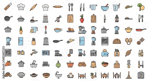 set of icons for web