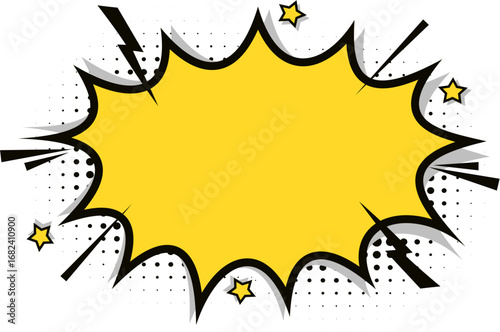 Yellow Comic Explosion, Comic Explosion