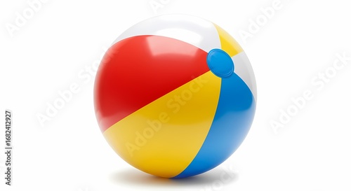 Free Download Beach Ball Vibrant Summer Fun Colorful Inflatable Toy Perfect for Vacation and Playtime - GFXLoad