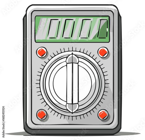 Digital Multimeter Illustration