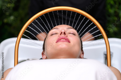 Golden stream head spa in Japanese style