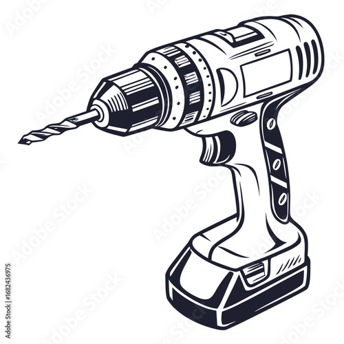 Cordless drill tool power equipment