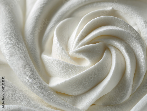 Close-up swirls of whipped cream (1)