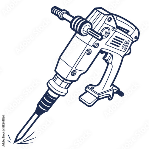 Heavy duty jackhammer tool demolition tool construction equipment