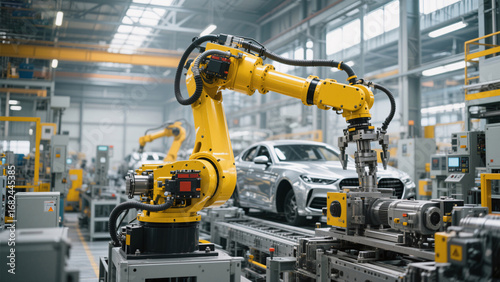 Automobile production workshop