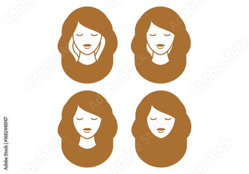 Vector illustration of Athena Logo Design