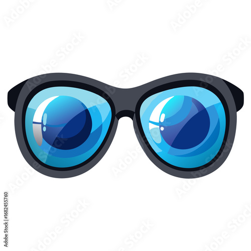sunglasses isolated on white background