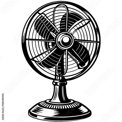old electric fan