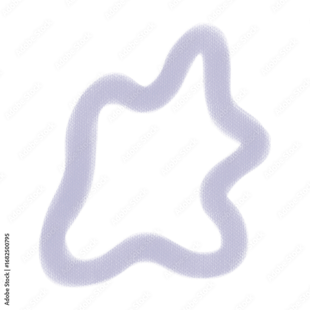 Fototapeta premium soft lavender abstract line art