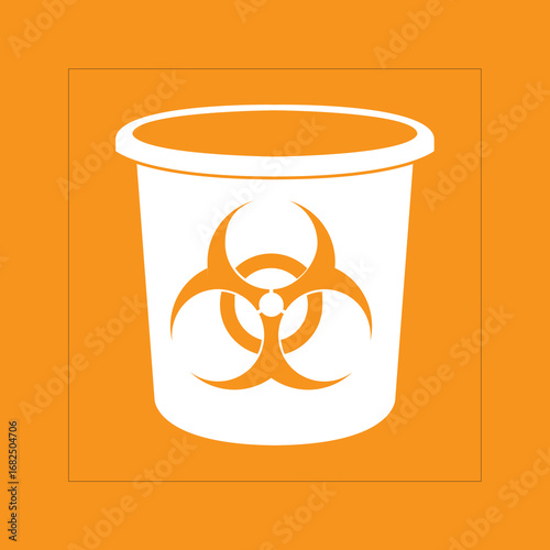 BIOHAZARD CONTAINER, Phlebotomy 