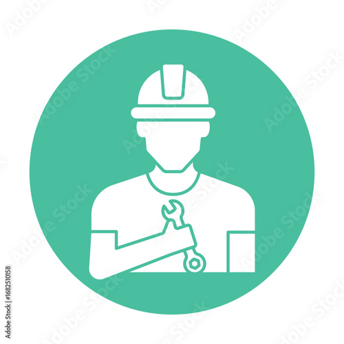  plumber Vector Icon which can easily modify or edit