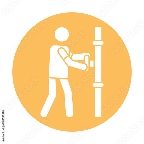Plumber Vector Icon which can easily modify or edit