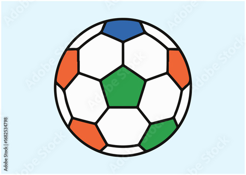 Soccer Football ball Icon, Soccer Football ball vector