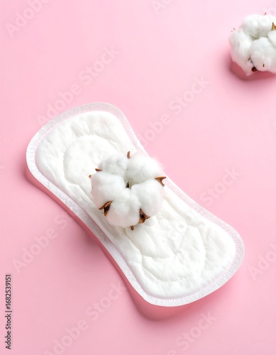 Sanitary Pads Cotton Display