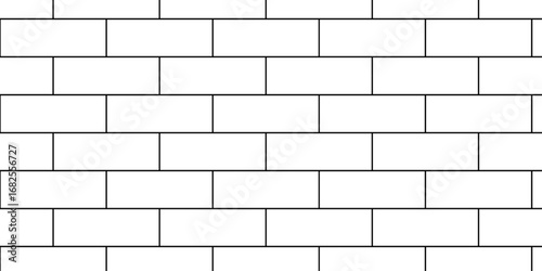 White brick background texture. White brick pattern and white background wall brick.	