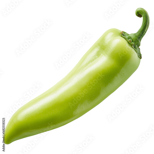 banana chili pepper on transparent png background