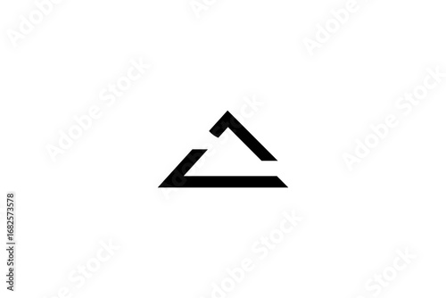 Free Download Arrow with Triangle Shape Vector – Modern Geometric Design for Directional Icons and Graphic Projects - GFXLoad