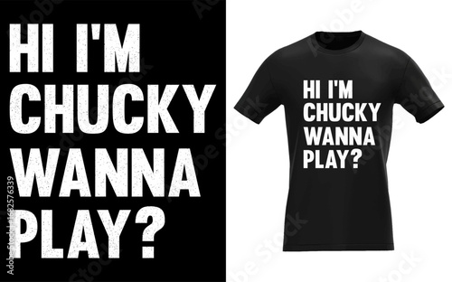 Hi I'm Chucky Wanna Play Funny Halloween Party