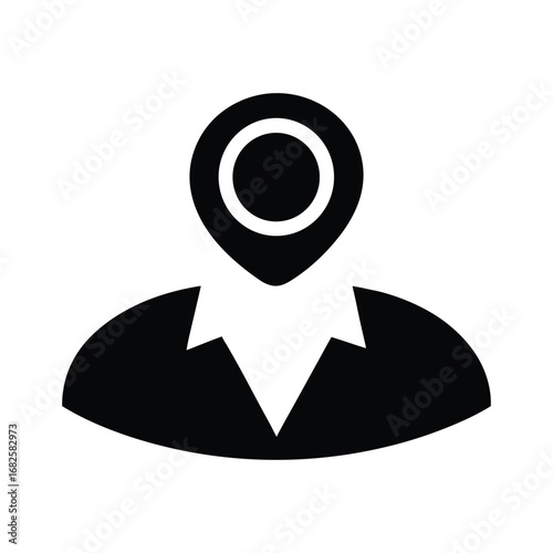 Location Pin Person Icon Navigate, Find, and Connect with Essential Services