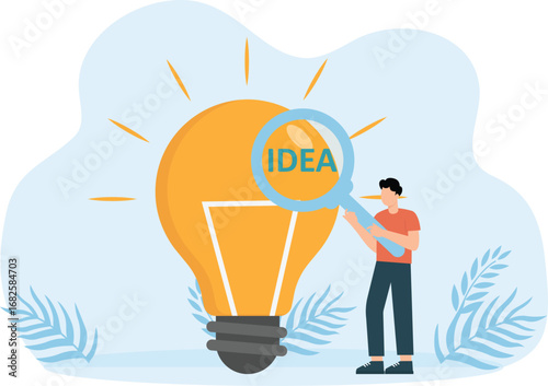 Creative business and word inspiration, solutions in business, career advancement to success, building ideas and analytics.
