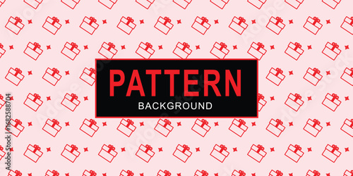 Heart Pattern Background for Love and Romantic Celebration