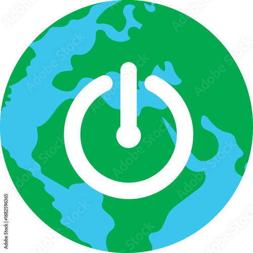 Earth Hour Illustration