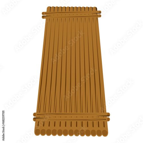 Raft Float Illustration